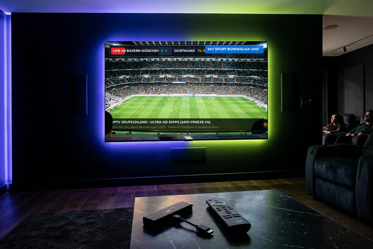 Smart TV Heimkino Streaming - Telekom, Vodafone & 1&1 Peering